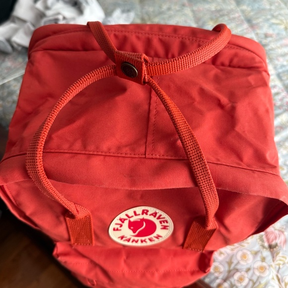 Fjallraven Kanken Orange Backpack - Picture 6 of 8